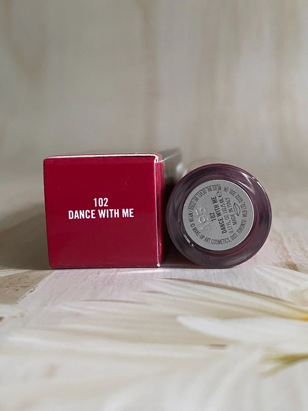 MAC Retro Matte Liquid Lipcolour,  #102 DANCE WITH ME Full Size 5ml/0.17oz, NIB